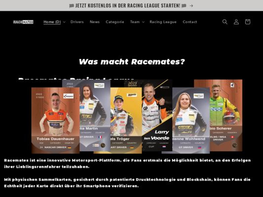 Racemates Website