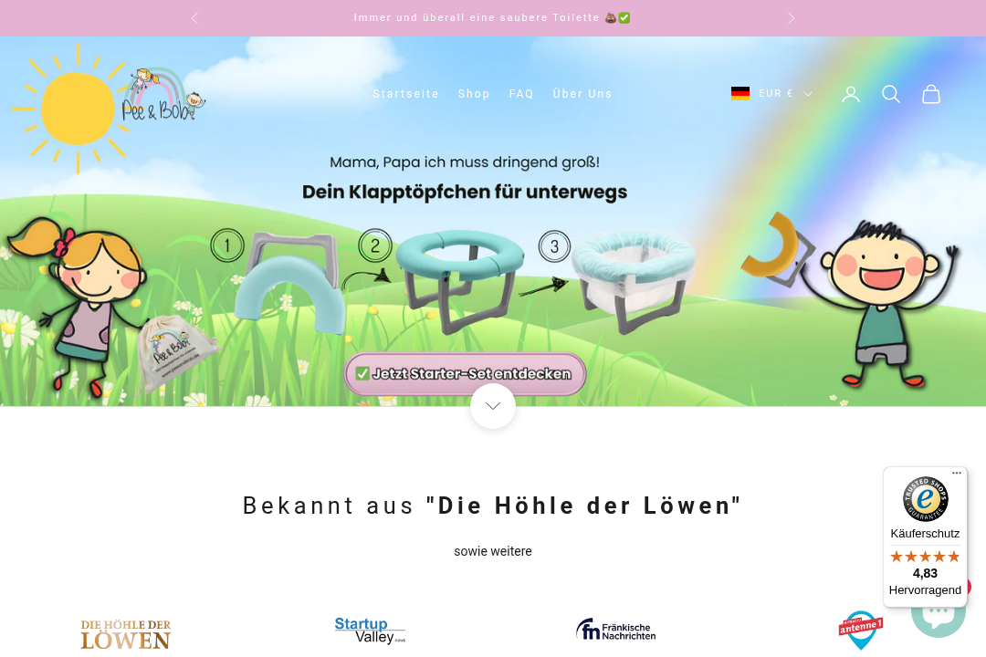 Pee & Bob Website