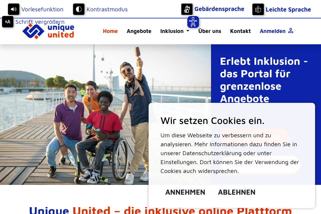 Unique United: Job-Plattform für Menschen mit Behinderung - aus Die ...