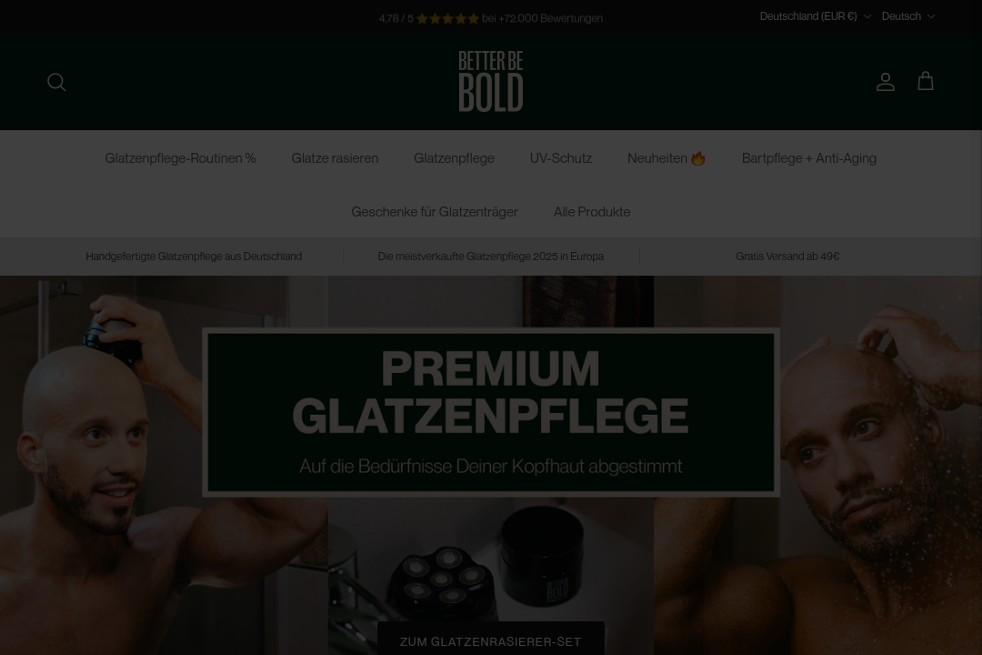 Better be Bold Website