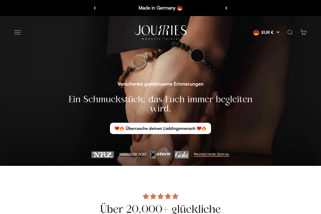 Jourries Website