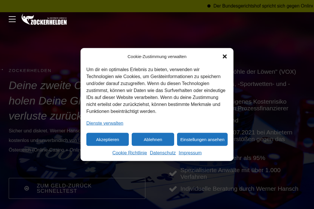 Zockerhelden Website
