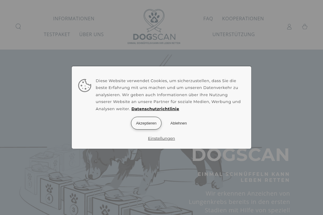 DogScan Website
