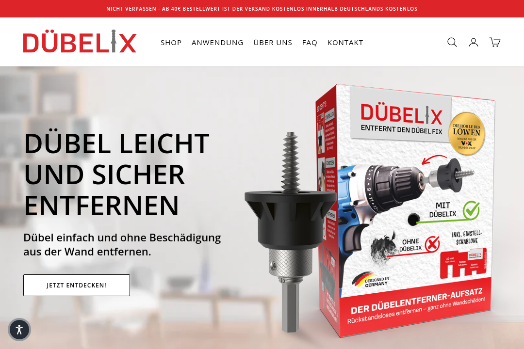 Dübelix Website