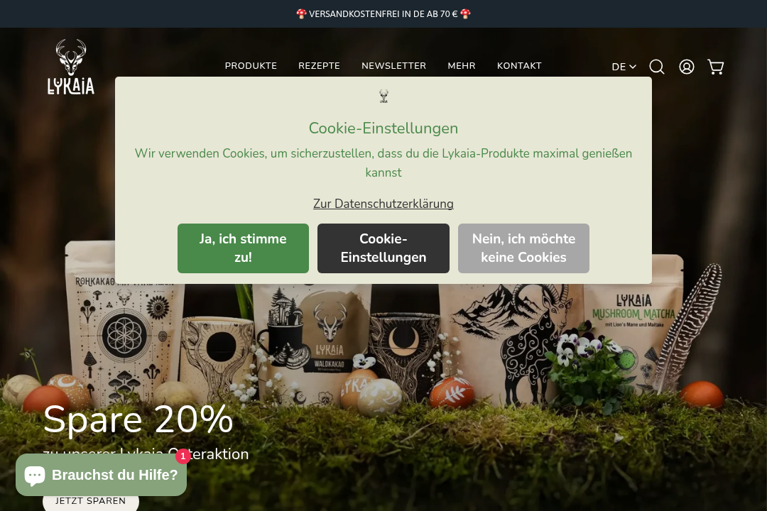 Lykaia Website