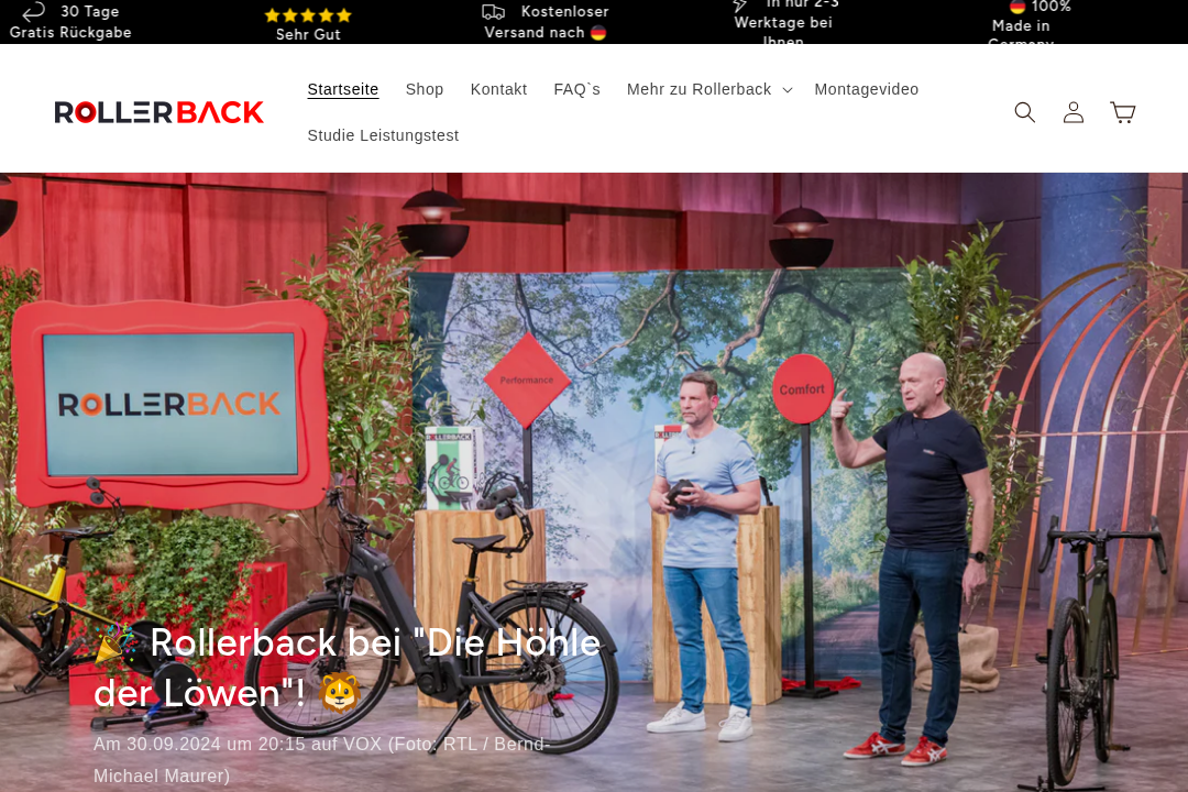 Rollerback Website
