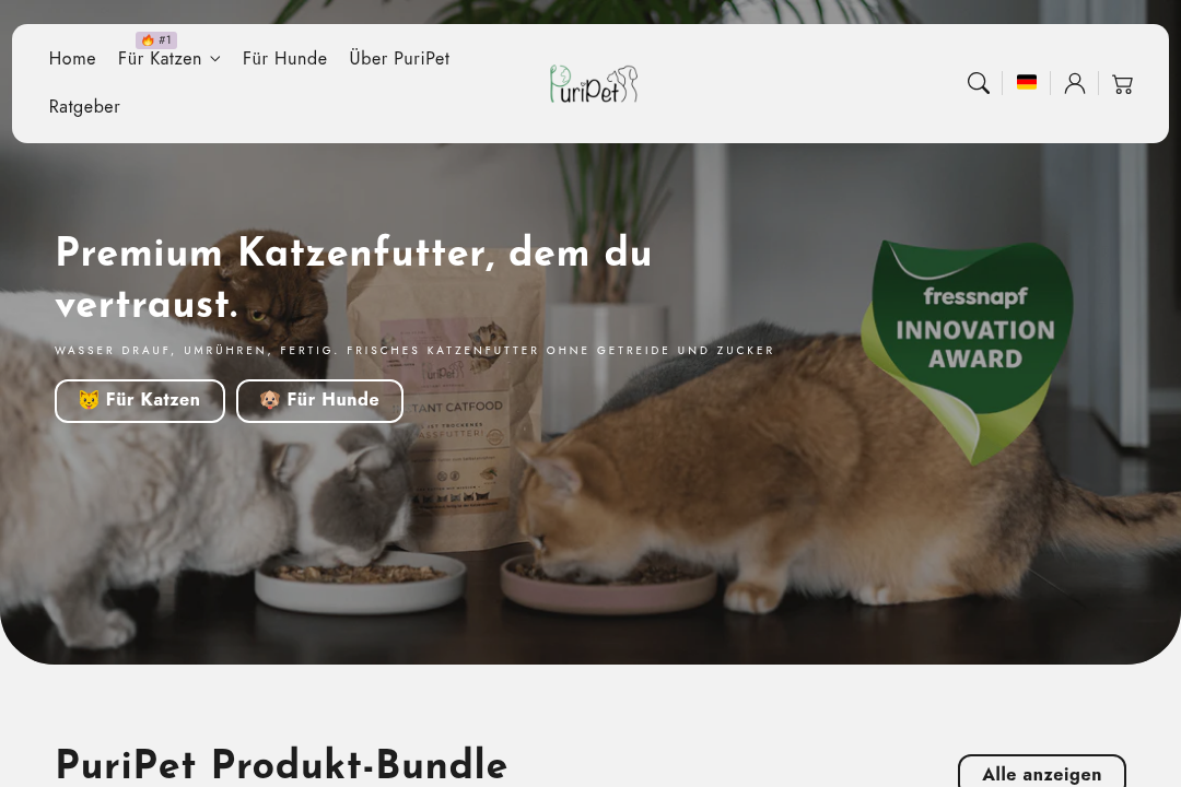 PuriPet Website