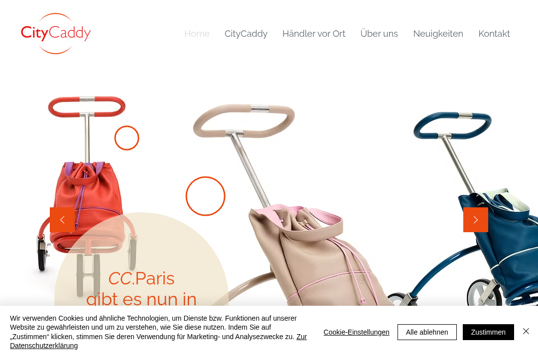 CityCaddy Website