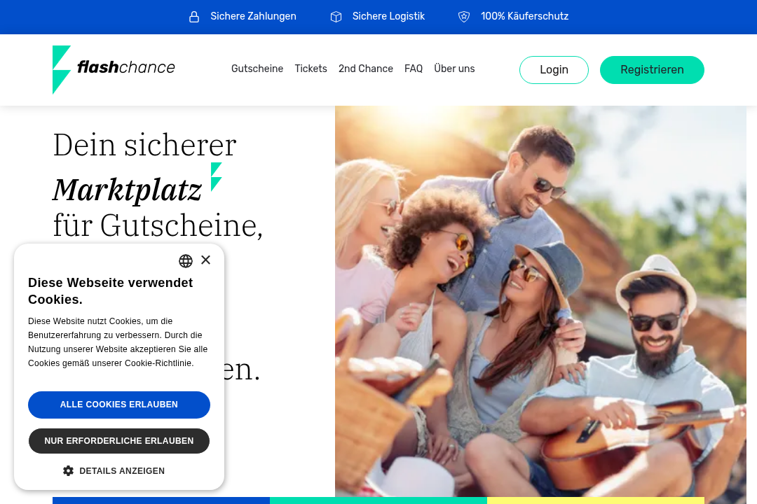 Flash Chance Website