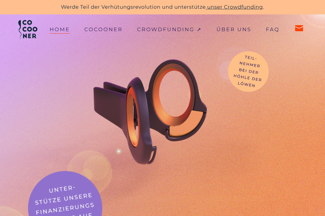 Cocooner Website