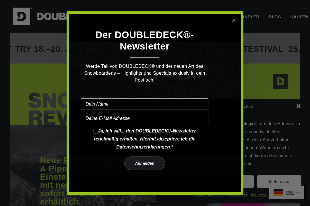 DOUBLEDECK Website