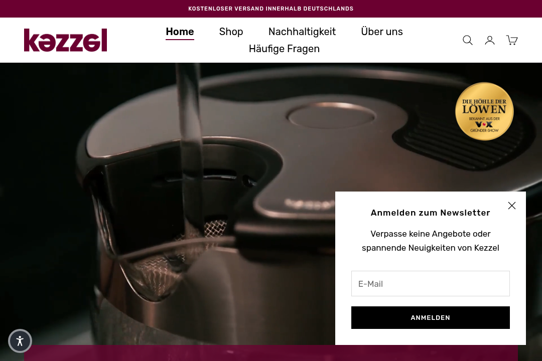 Kezzel Website