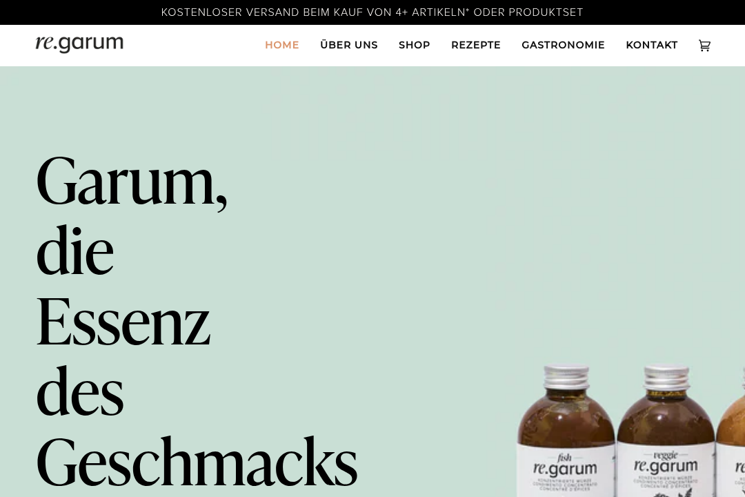 re.garum Website