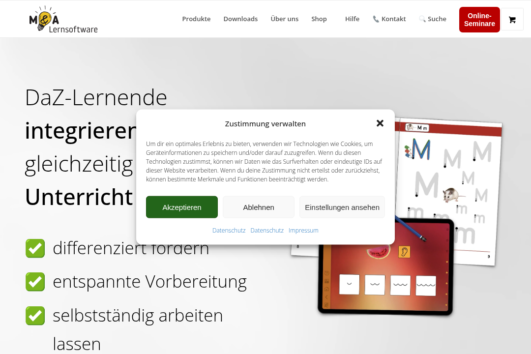 Sag es auf Deutsch Website