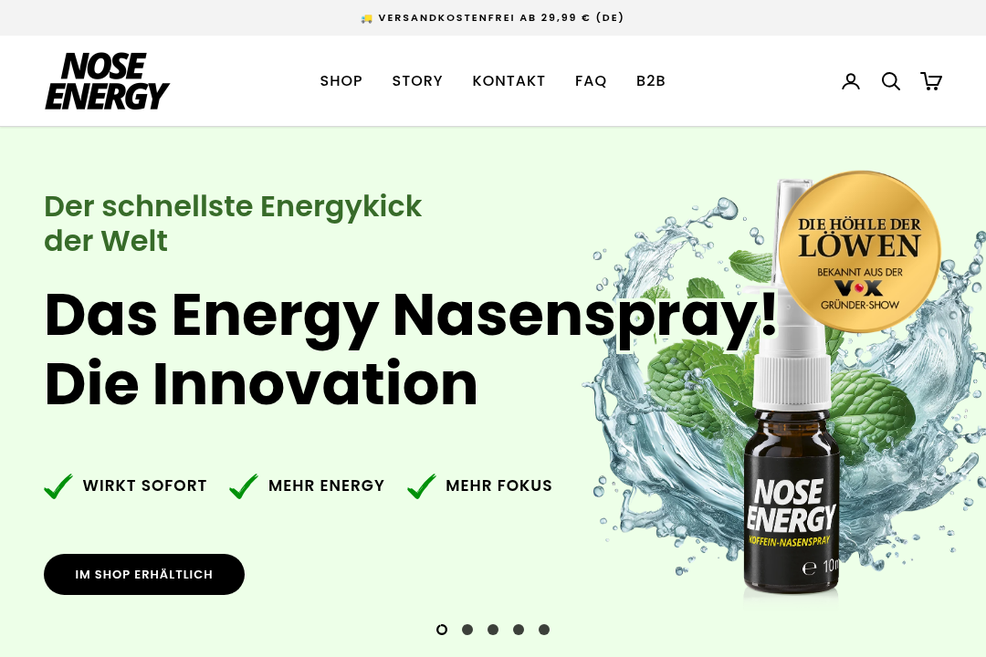 Nose Energy Website