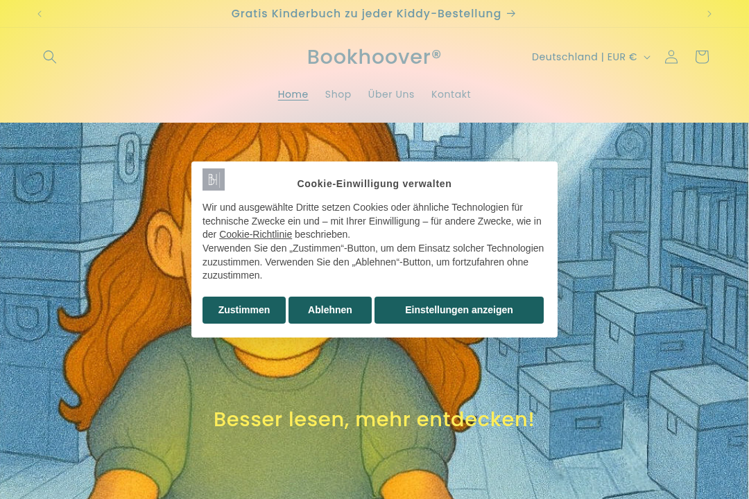 bookhoover Website