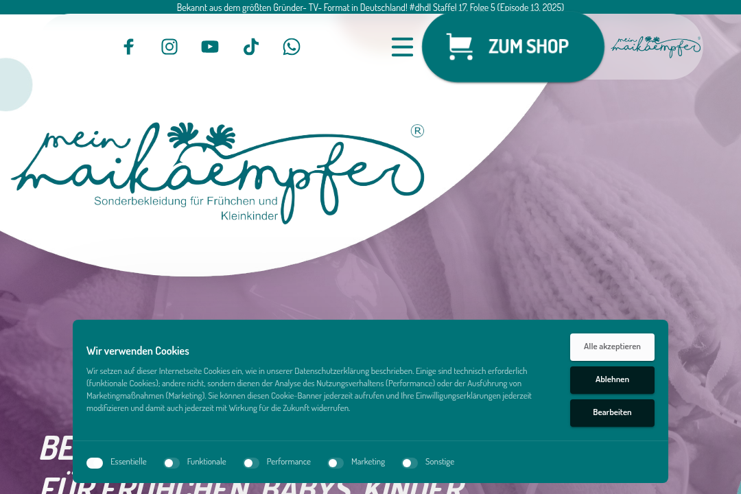 meinmaikaempfer Website