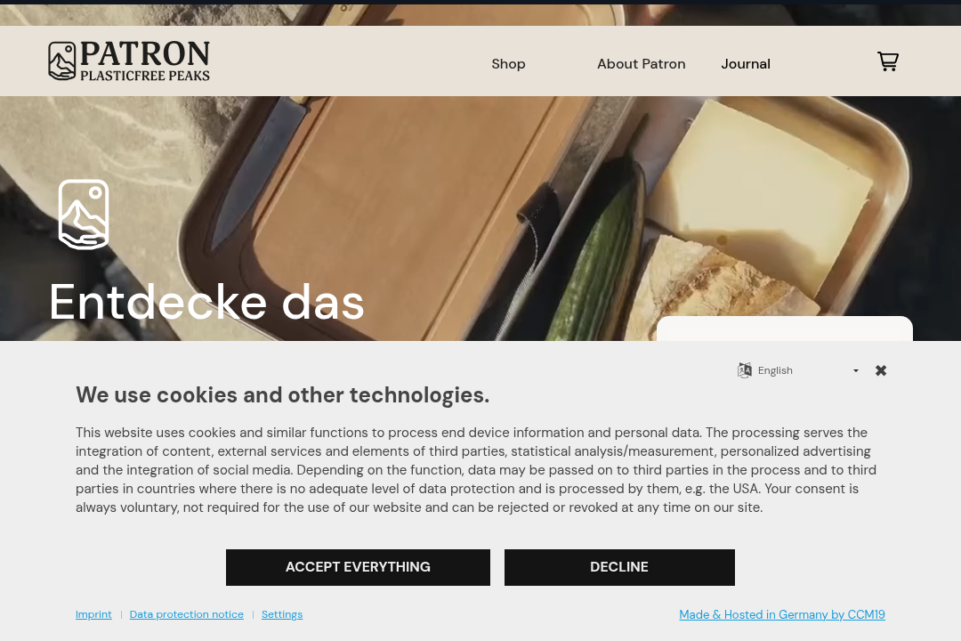 Patron Website