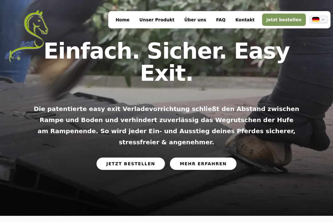 Easy Exit Website