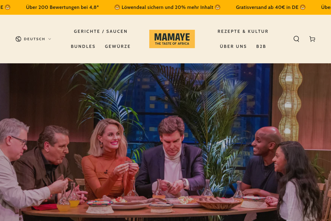 Mamaye Website