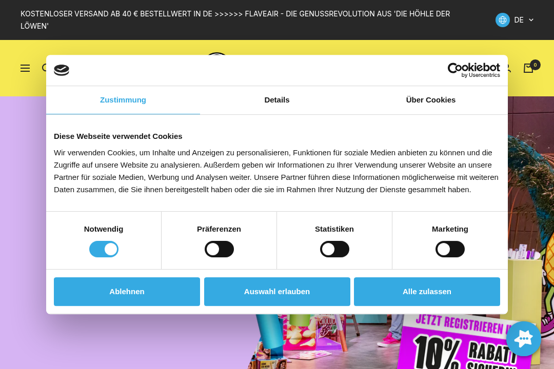 FLAVEAIR Website