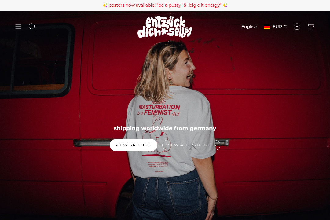 entzück dich selbst Website