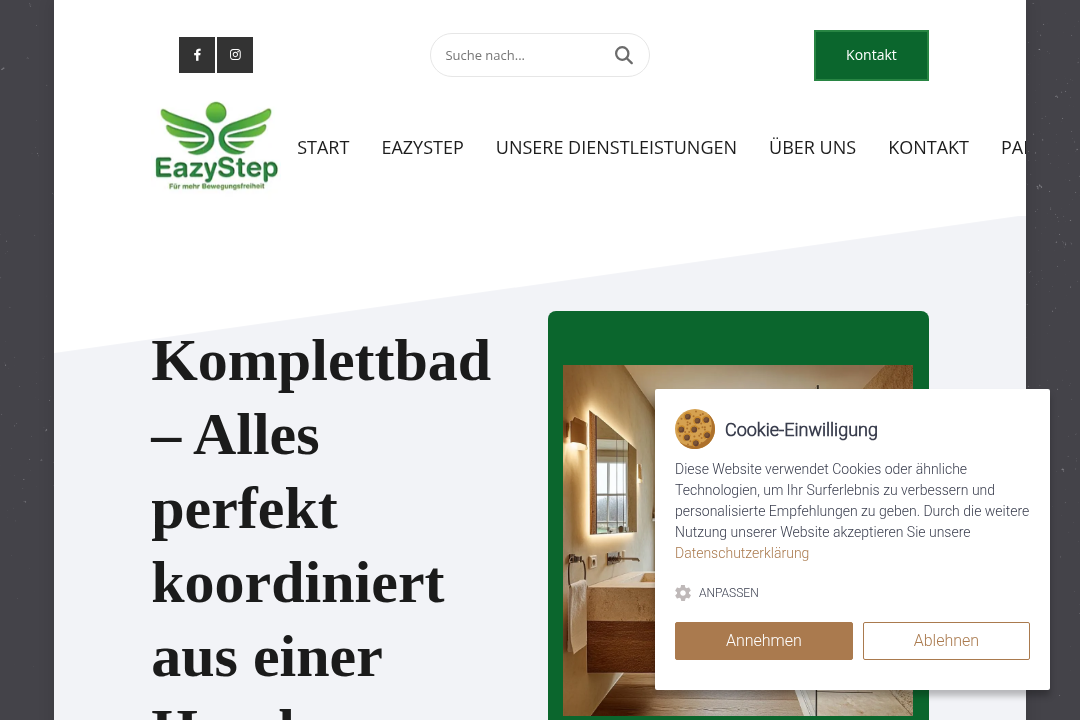 EazyStep Website