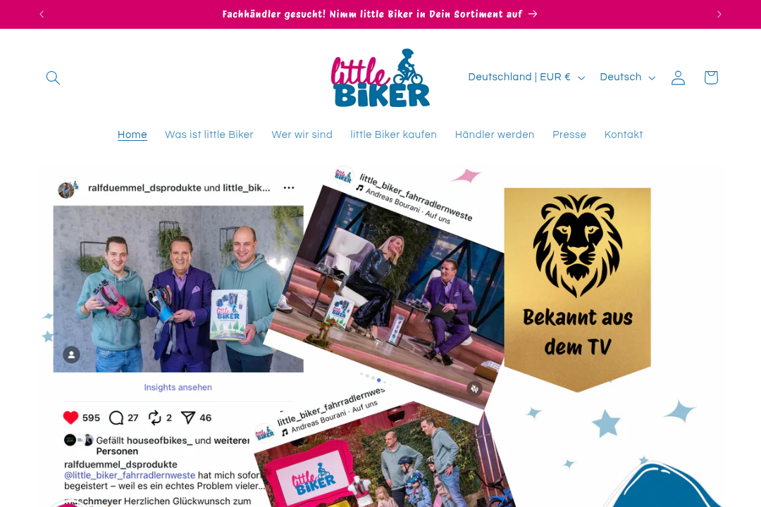 little Biker Website