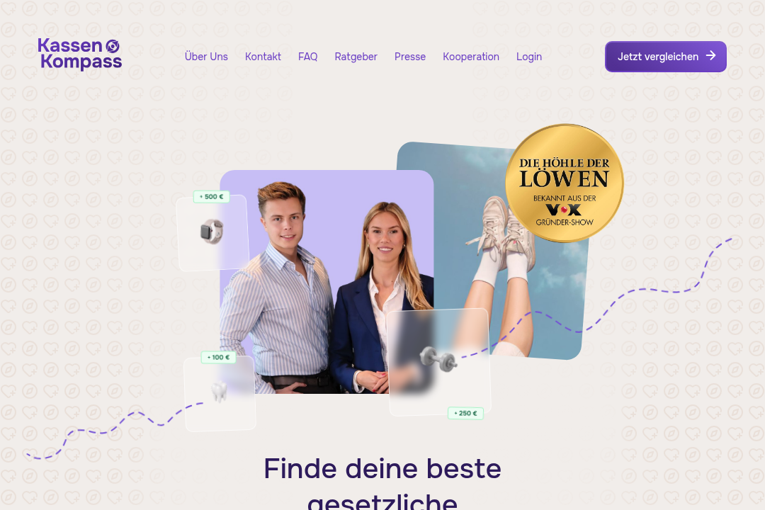 KassenKompass Website