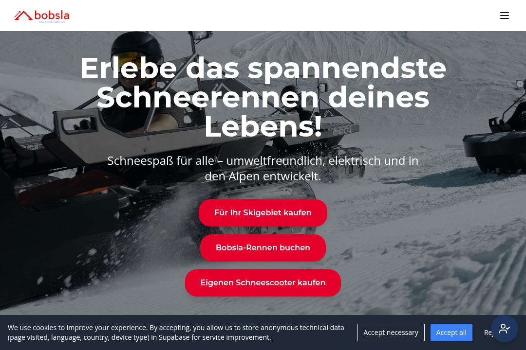 Bobsla Website