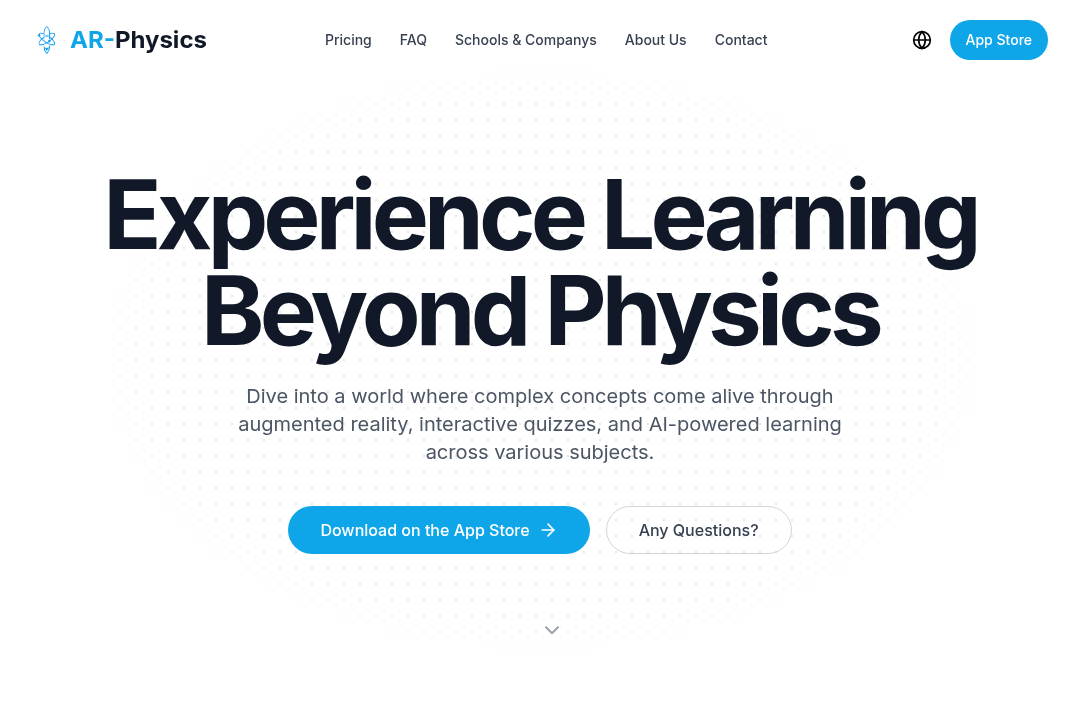AR-Physics Website