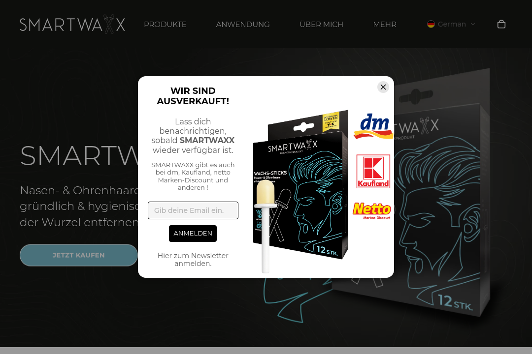 SMARTWAXX Website