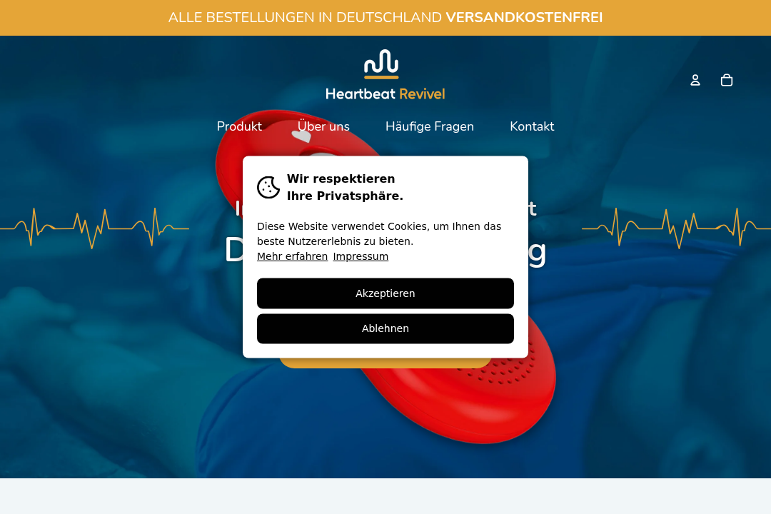 Heartbeat Revivel Website
