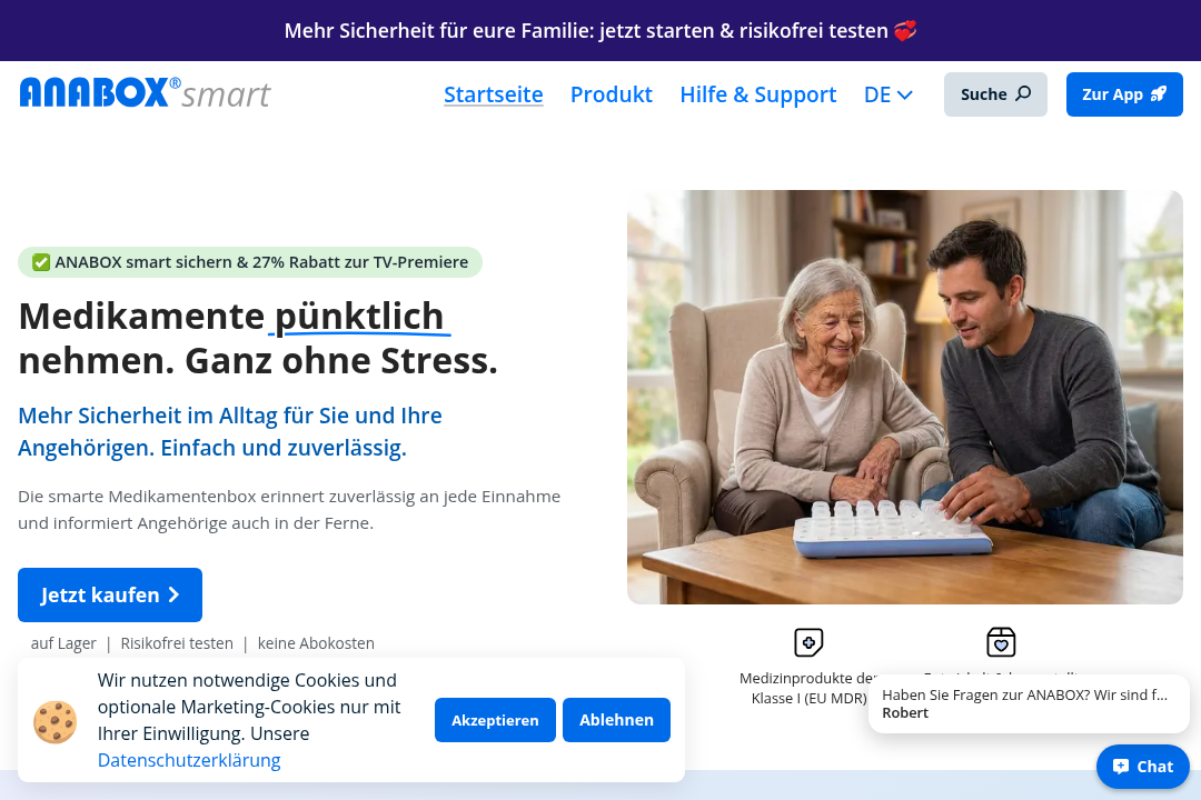 Anabox smart Website
