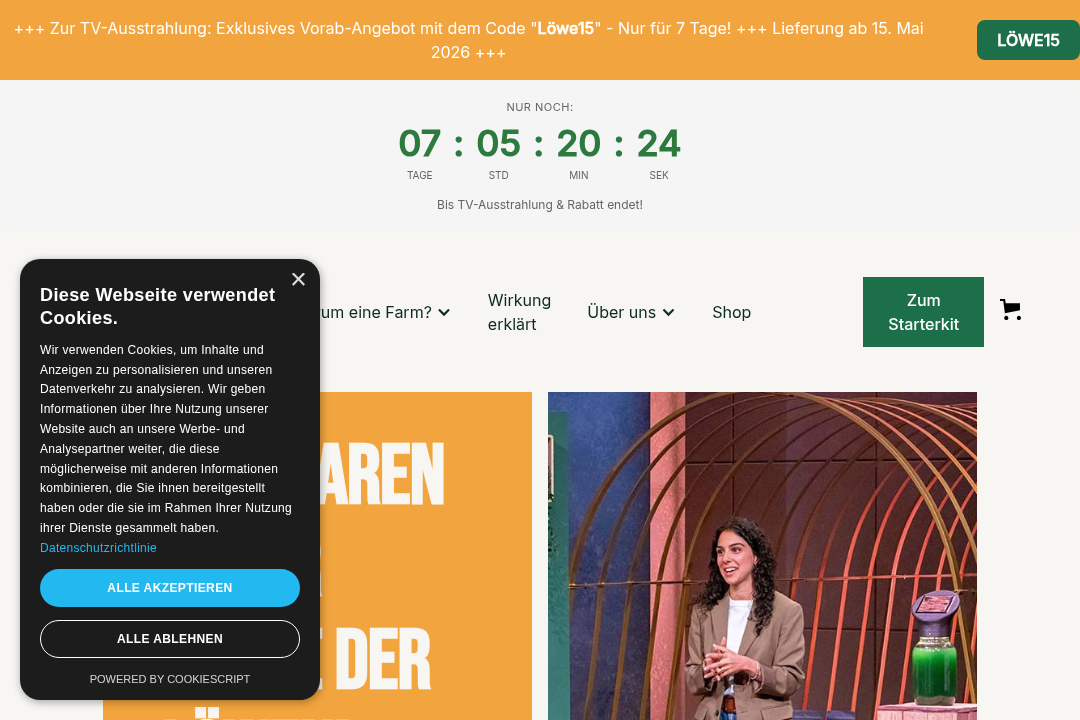 My Spirulina Website