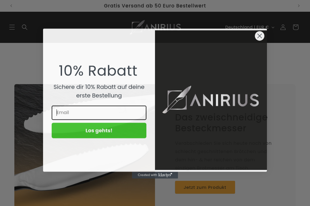 Anirius Website