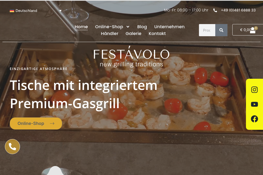 Festávolo Website
