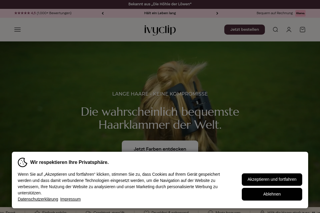 ivyclip Website