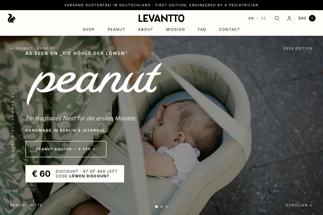Peanut by Levantto Website