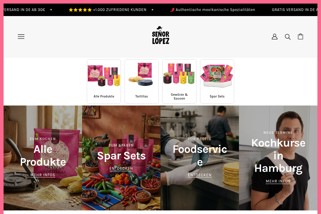 Señor López Website
