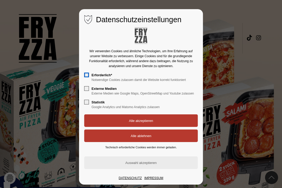 FRYZZA Website