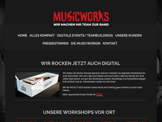 MusicWorks Website