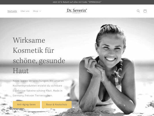 Dr. Severin Website