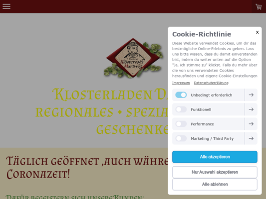 Klostervogt Hartwig Website