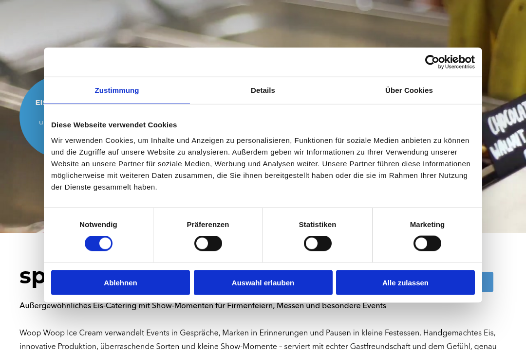 Woop Woop IceCream Website