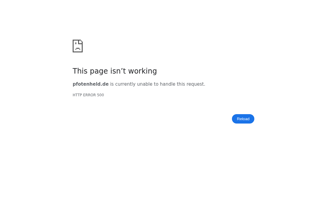 Pfotenheld Website