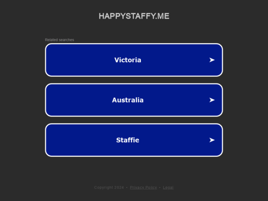 happystaffy.me Website