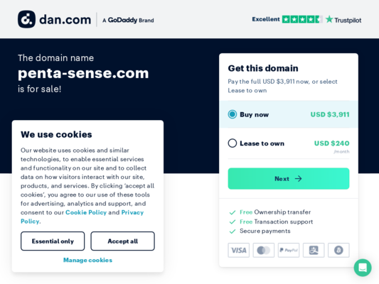 Penta-Sense Website