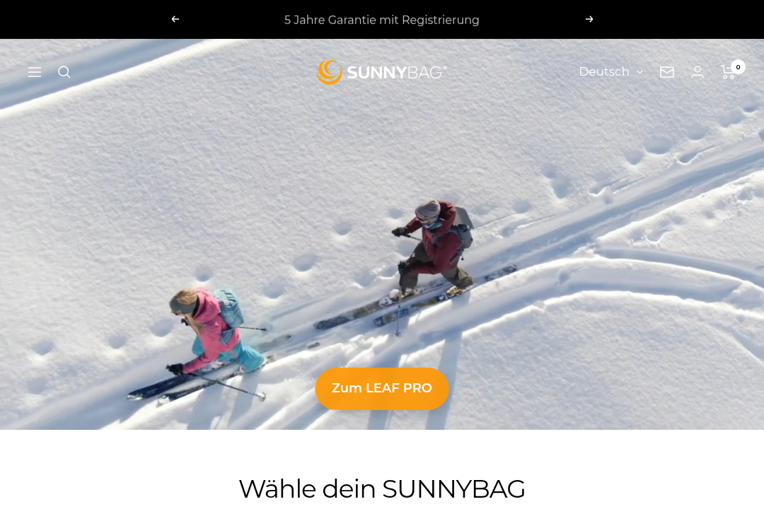 SunnyBAG Website