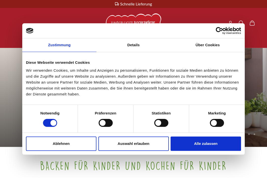 Kinderleichte Becherküche Website